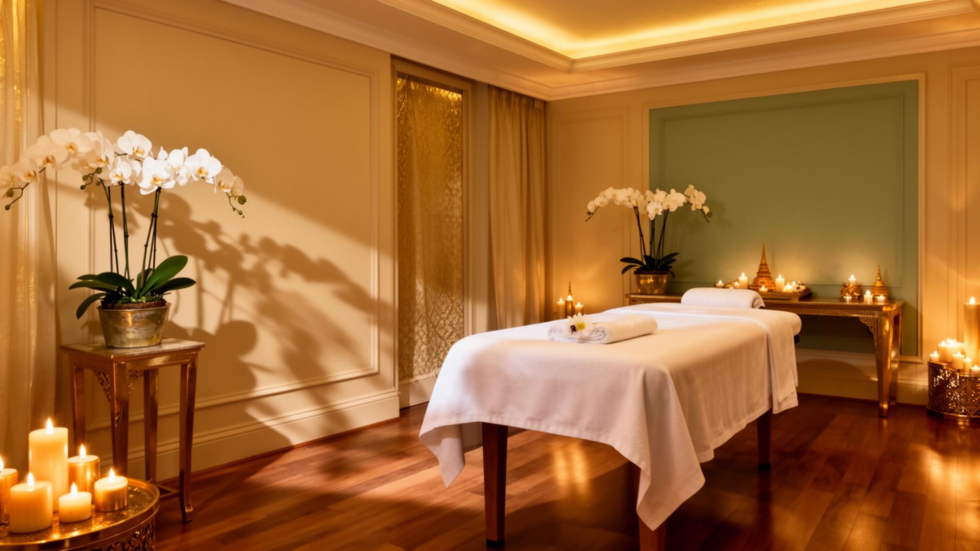 Kadıköy lüks Thai spa salonu iç mekan